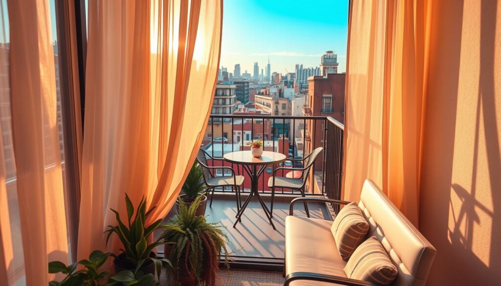 ide balkon sempit