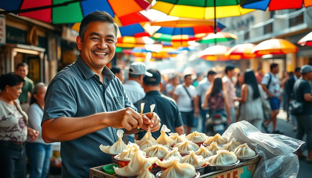 penjual siomay enak