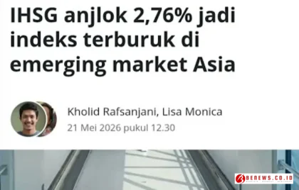 IHSG Mei Terburuk