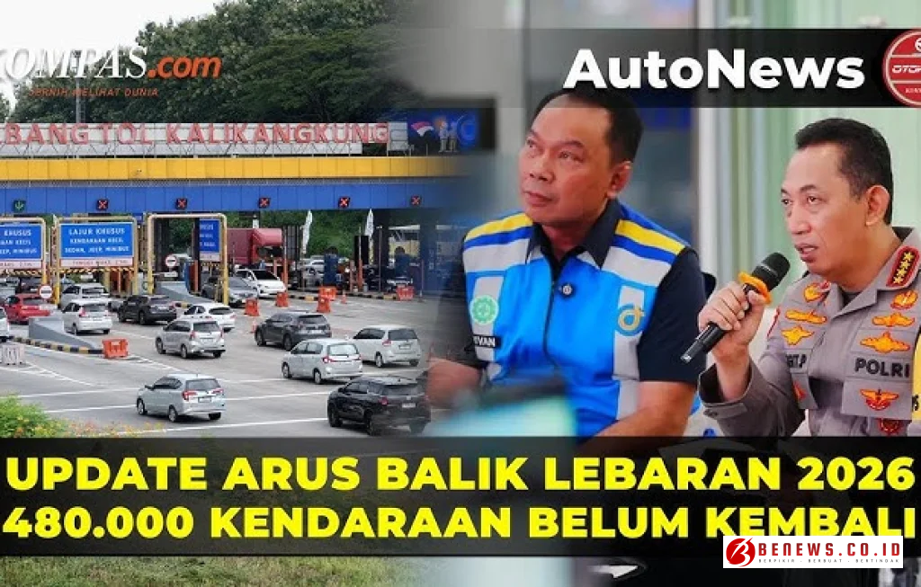 Kendaraan Kembali Jakarta