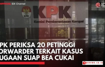 KPK Periksa Forwarder