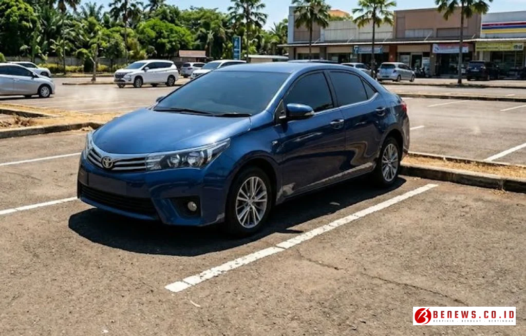 menjemur mobil bekas