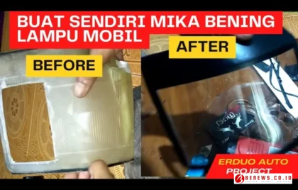 mika lampu mobil bening