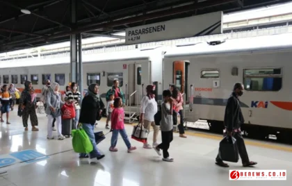 Penjualan Tiket Kereta 1,3 Juta