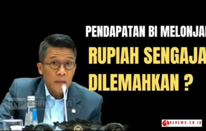 Rupiah Dilemahkan BI