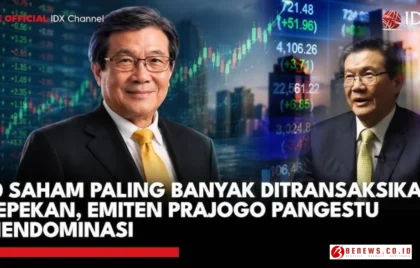 saham paling banyak ditransaksikan