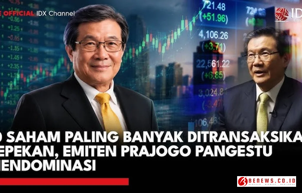 saham paling banyak ditransaksikan