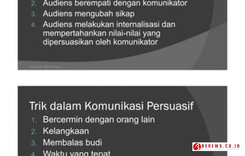 teknik komunikasi persuasif